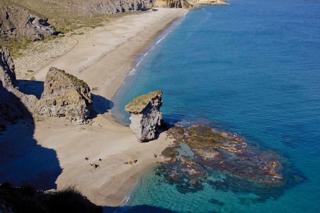 Las Marinicas Primera Linea De La Playa Carboneras Exteriör bild